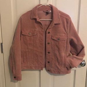 Pink Corduroy H&M Jacket